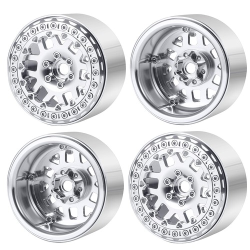 Mozzi e anelli cerchi in lega metallica Beadlock 2,2 pollici per 1/10 Axial Wraith 90048 - Foto 26 di 30