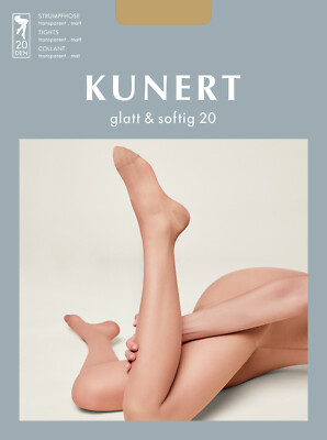 Kunert ''glatt & softig 20'' Strumpfhose transparent matt Gr. 38-40 bis 48-50