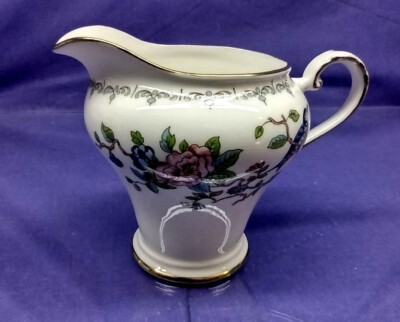 (LN)  VINTAGE AYNSLEY PEMBROKE CREAMER CREAM PITCHER JUG - NEW COND - FAST SHIP