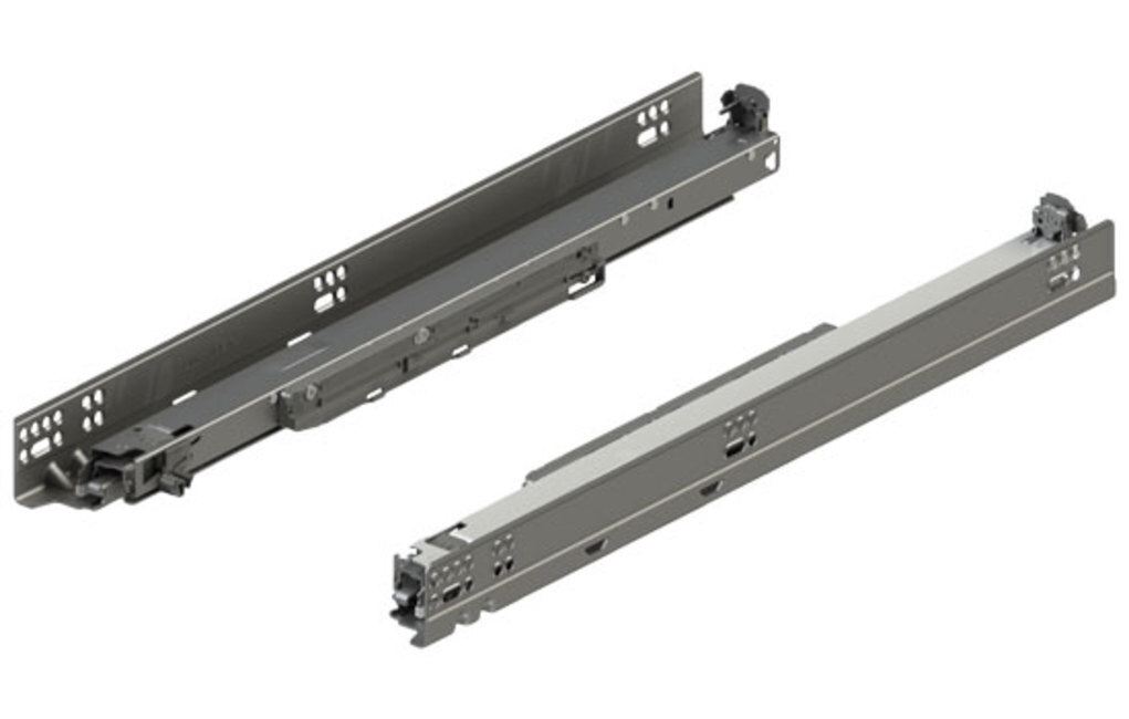 Blum 763H5330S Movento 21 Inch Full Extension Undermount - Zinc-Coated