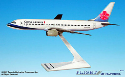 China Airlines Boeing 737-800 1:200 FlugzeugModell B737 B737-800 ABO-73780H-012