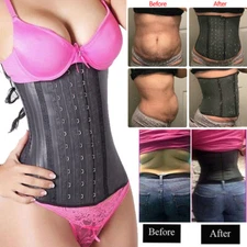 Colombianas Fajas REDUCTORAS Shaper Waist Trainer Cincher Shapewear LATEX Girdle