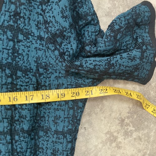 Alex Marie Dress Womens Size 16 Bailey Color Harbor Sound Scoop Neck Blue Black - Picture 3 of 11