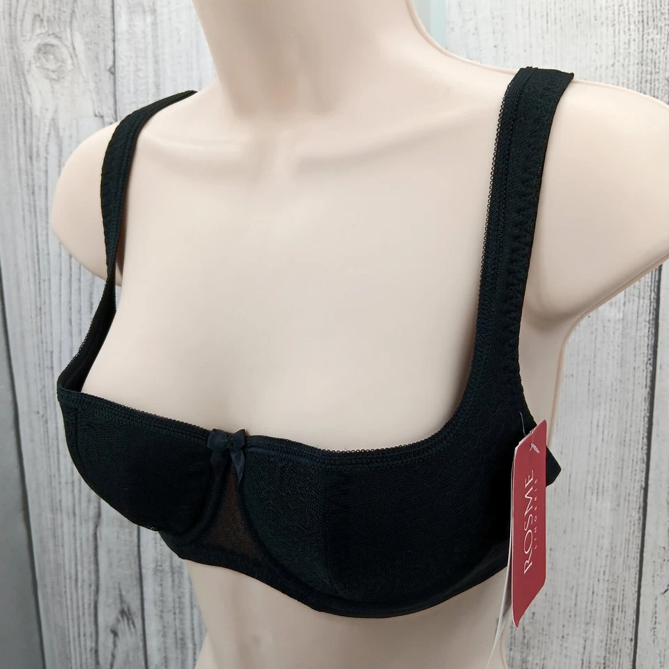 Rosme Woman's Balconette Bra, Collection Grand, Black, Size 36B AF9 - Image 2 of 4