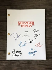 Stranger Things TV Show Script Millie Bobby Brown Finn Wolfhard Noah Schnapp