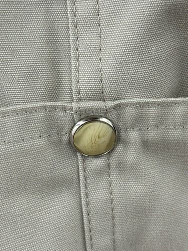 Haggar Mens XL Fleece Lined Coat Chore Jacket XXL Fit Check Tartan - Picture 13 of 21