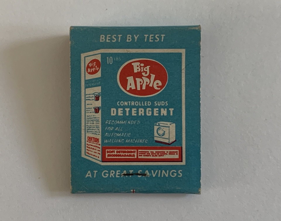 Big Apple NY Supermarkets Brooklyn & Long Island New York Vintage