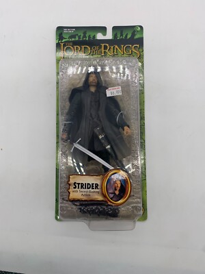 ToyBiz Lord of the Rings ''The Fellowship of the Rings'' STRIDER sword slashing