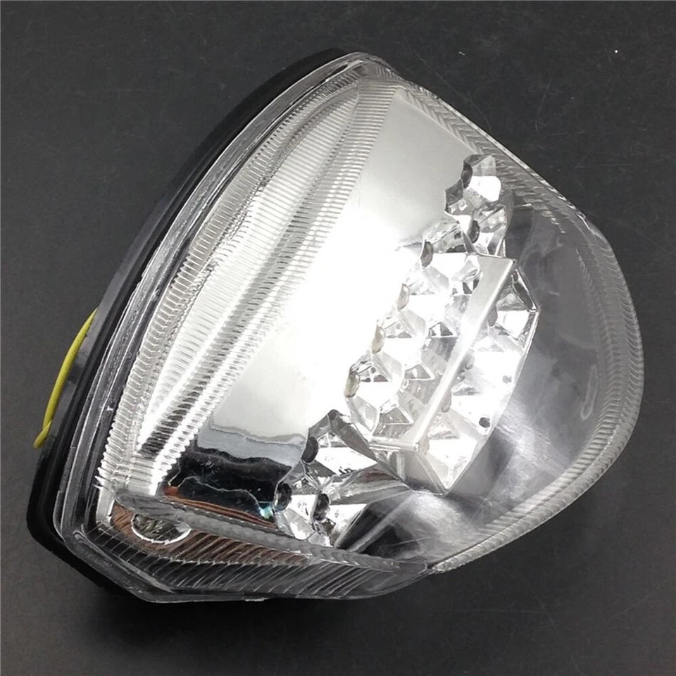 Luz trasera LED transparente lámpara de señal de giro de freno para Suzuki GSXR1000 2007-2008 Foto 3 de 4