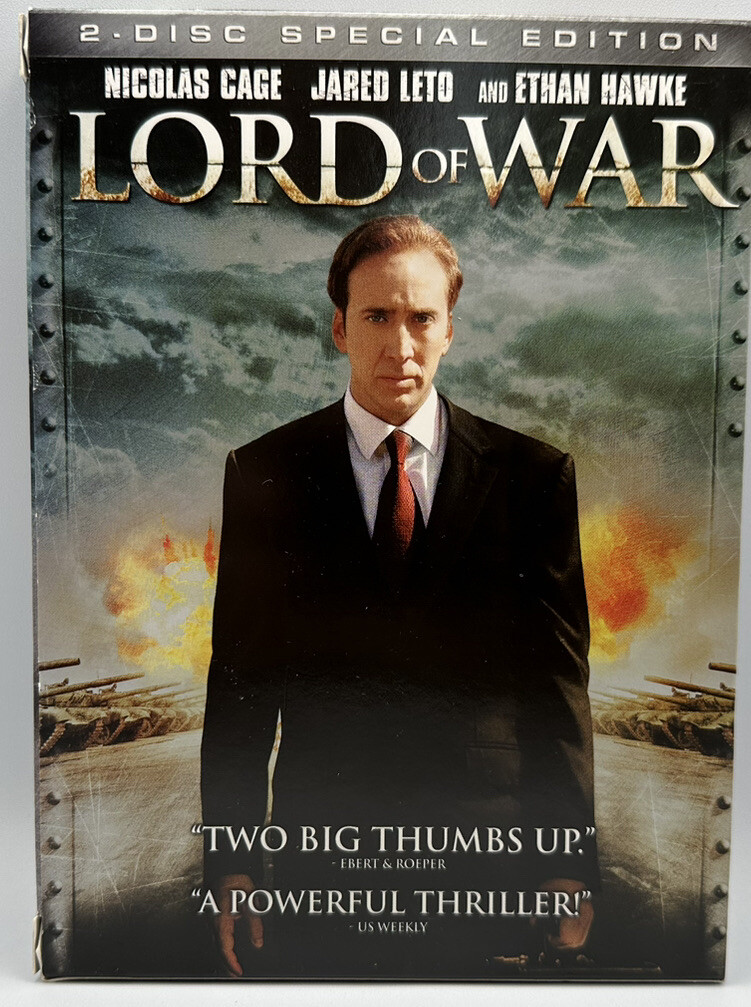 Lord Of War DVD 2-Disc Special Edition Nicolas Cage Jared Leto 2005