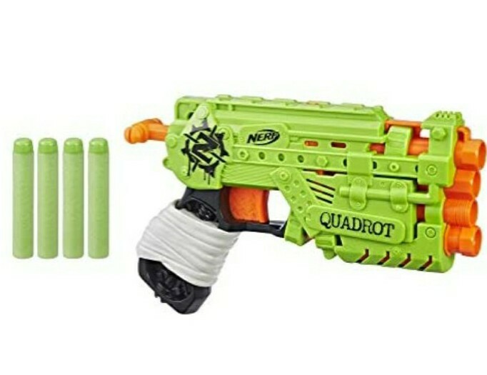 Nerf Zombie Strike pistolet vert pour encourager le sport dehors