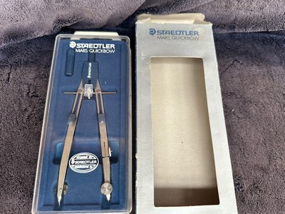 Vintage (NEW OLD STOCK) Staedtler Mars Quickbow 552N 00 SK Kompass Set (LOT B2)