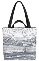 Feldweg Bauernhof Tasche Landschaft Bauern Landhaus Stil Holland Bauernhof Feld
