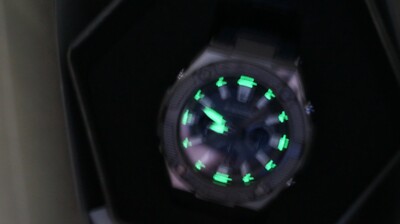 CASIO G Shock GST-S330AC-2A DR 5581 Tough Solar quartz GMT Alarm