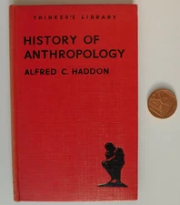 History of Anthropology Alfred C Haddon vintage 1940s book War Economy Standard