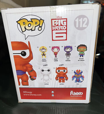 Funko Pop! Disney: Big Hero 6 - Baymax (112) 6-inch Vinyl