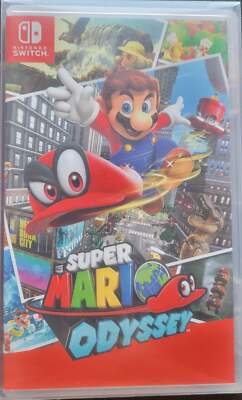Super Mario Odyssey - Nintendo Switch Early Release + Plastic