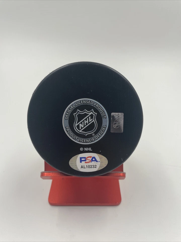 PSA CERTIFIED SIGNED PHIL ESPOSITO TAMPA BAY LIGHTNING FOUNDER PUCK RARE - Image 4 of 4