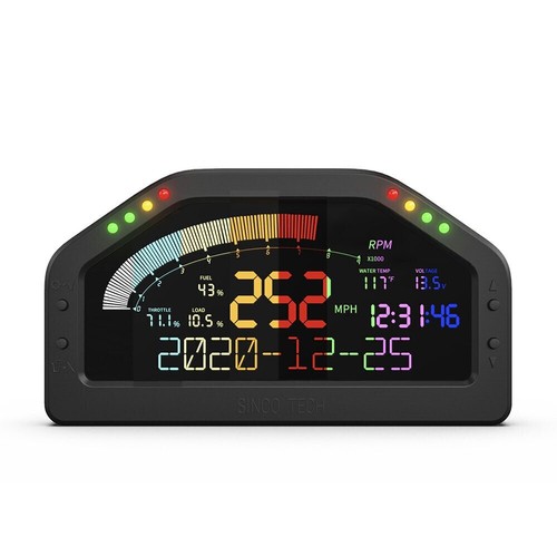 SINCO TECH DO921 OBD2 Cruscotto con Modulo Bluetooth per Auto Corsa 6,5" - Foto 4 di 6