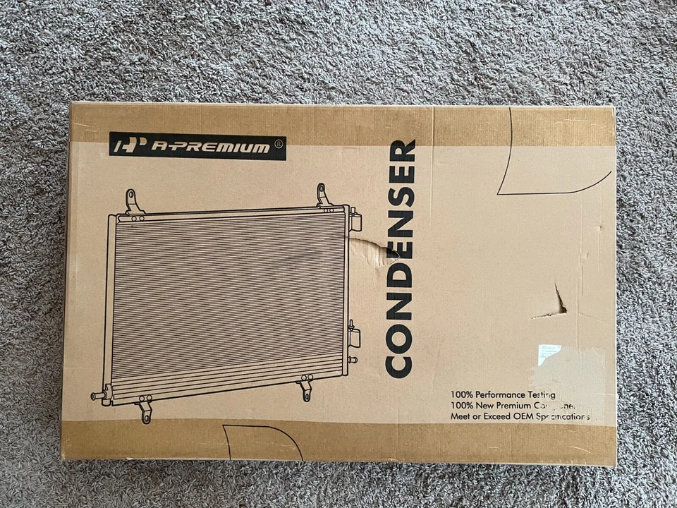 FORD MERCURY LINCOLN AC Condenser Fits 06-11 CROWN VICTORIA A Premium G1253 Foto 3 de 4