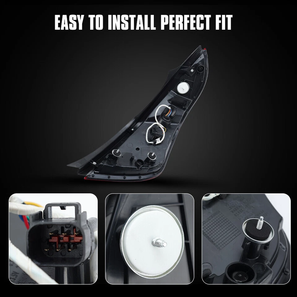 Luz trasera izquierda conductor para Jaguar XJ XJL XJR 2010 11 12 13 2015-2016 lámpara trasera Foto 4 de 4