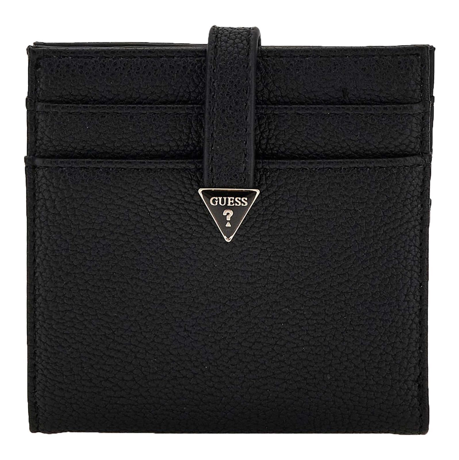 GUESS card case Laurel SLG Tab Card Case Black