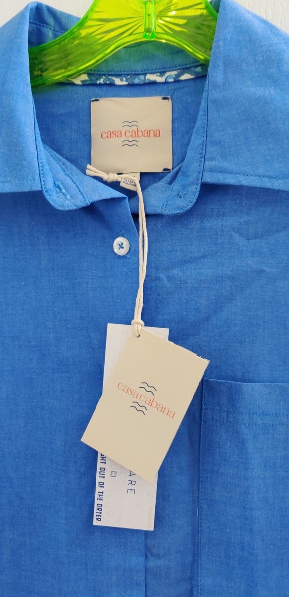 CABANA - Cabana カジュアルシャツ レディース Casa Cabana Women's Bethany Button Down Front Shirt Crossed