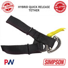 Simpson Racing Hybrid Quick Release Tether #HYQR