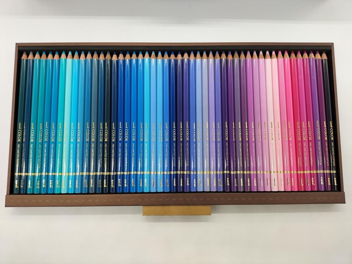 画材 uni COLOR 240 LIMITED EDITION Uni Color 240 50th Anniversary Ltd Edition Mitsubishi Pencil