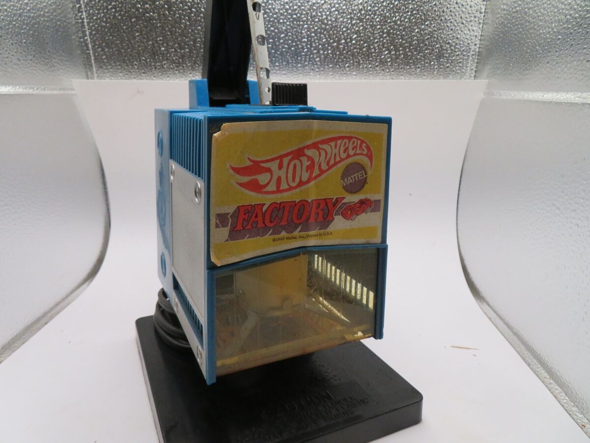 Mattel Hot Wheels Factory 1969 Box Molds Machine Redline Mattel Hot Wheels Factory 1969 Box Molds Machine Redline