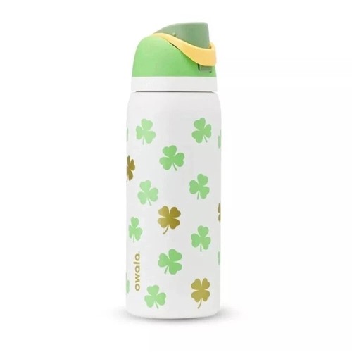 Owala 32 Unzen Clover The Rainbow FreeSip Edelstahl Wasserflasche Neu in der Hand🌈 - Bild 1 von 6