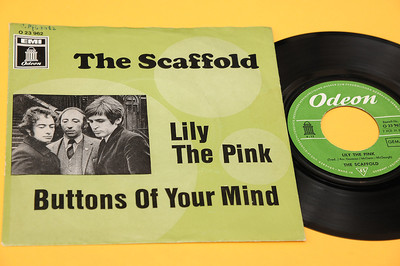 '' The Scaffold 7'''' Lily The Pink Ovp Germany Beat '60 ''