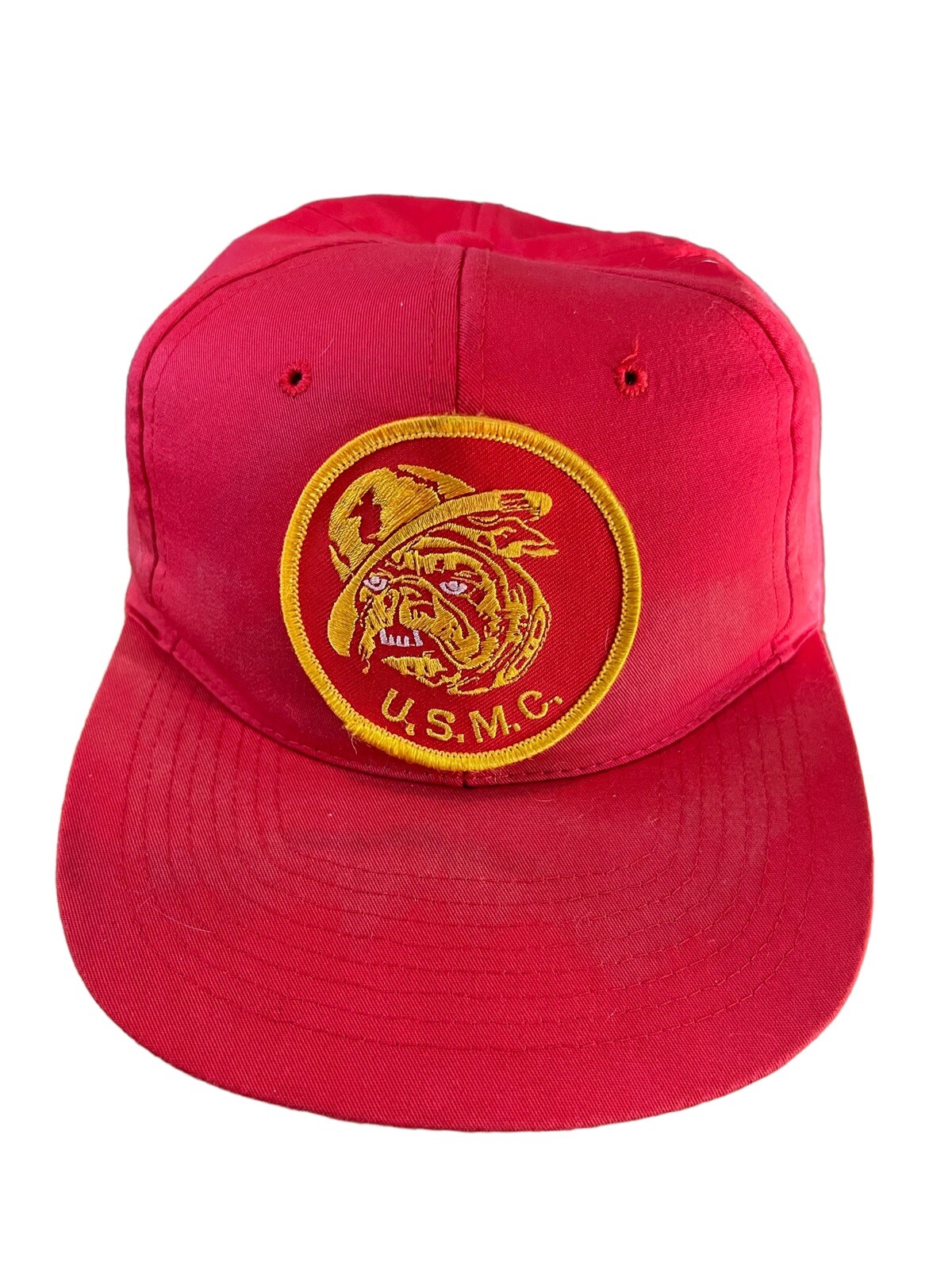 Casquette Trucker US Marine Corps Vintage Années 80 | Neuf Sans étiquette | Modèle Mesh Snapback