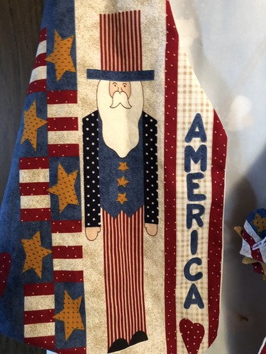 Ready to Celebrate hausgemachte/handgenähte patriotische Damenweste "Made in USA" Gr. XL - Bild 3 von 12