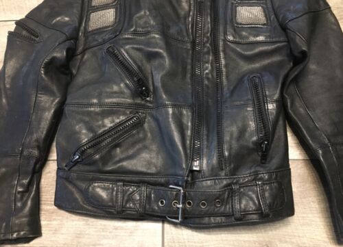 Hein Gericke Harley Davidson Motorcycle Biker Leather Jacket Womens Riding 36 - Picture 3 of 11