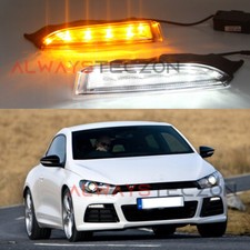 Drl For Vw Scirocco R 2010 2011 2012 2013 Led Daytime Running Light Lamp W Turn
