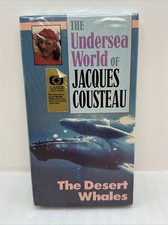 Undersea World of Jacques Cousteau: The Desert Whales VHS 1986 Rod Serling Narr