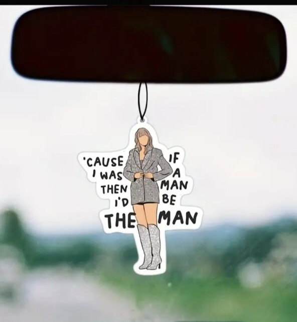Taylor Swift The Man Car Home Room Air Freshener Swiftie Eras Tour TTPD  Fearless - Main Image