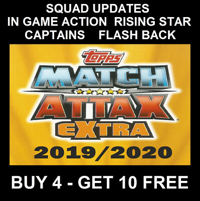 MATCH ATTAX EXTRA CHAMPIONS LEAGUE 2019/20 19/20 SUPER BOOST FLASH BACK CAPTAIN