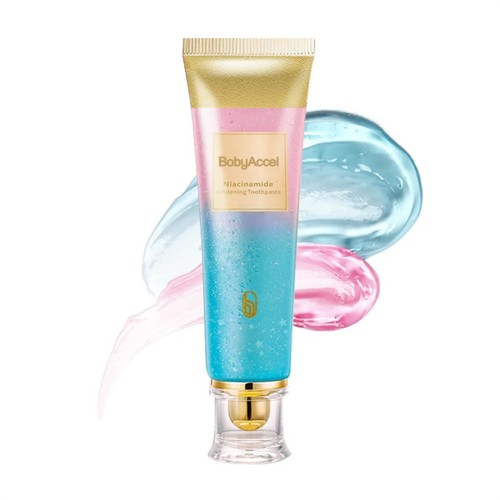 100g Body Accel -Niacinamide dentifricio sbiancante rinfresca l'alito 24 ore (come nuovo) - Foto 3 di 9