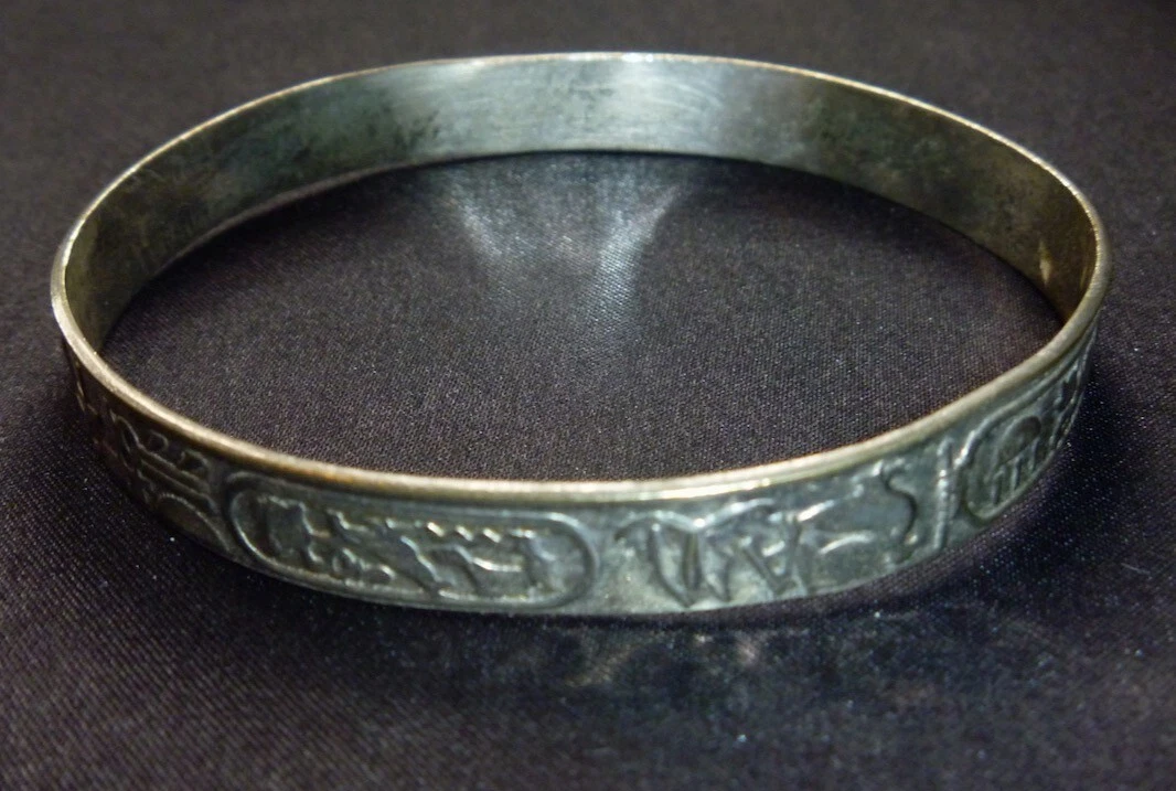 Mexican silver bangle bracelets deals