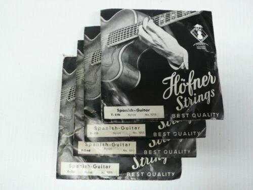 Höfner guitarras clásicas vintage