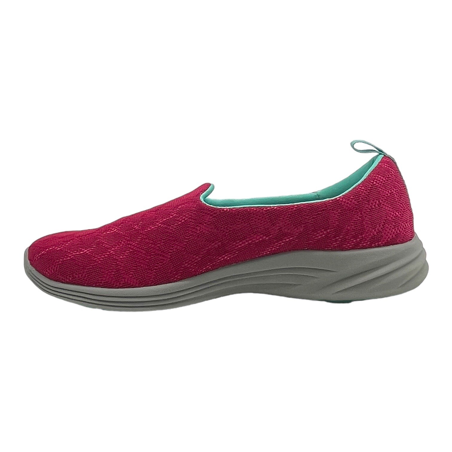 VIONIC Womens 11 Canvas HYDRA AMS Slip On Sneakers Arch Support Orthaheel PINK image 4