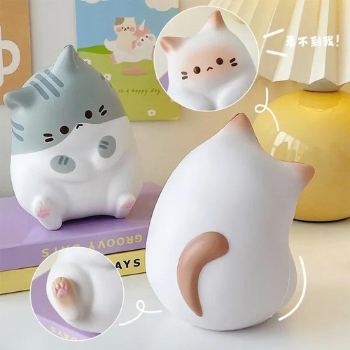 NEW Cat Squishy Toy - Slow Rising Squeeze Stress Relief Ball Cute & Beautiful - Picture 15 of 27