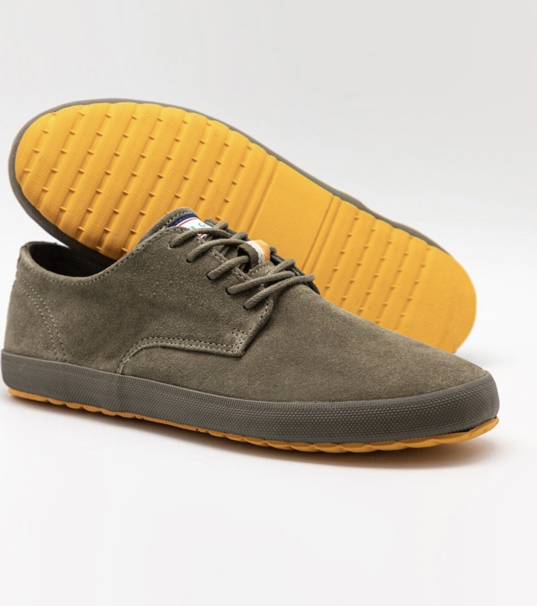 El Ganso Green Suede Derby Sneakers Spain Mens Shoes EU 41 USA