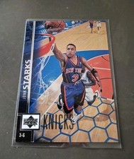 JOHN STARKS NBA CARD UPPER DECK 1997-98 # 86 NEW YORK KNICKS