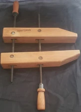 Vintage Craftsman Tool 65965 Wooden 14" Wood Clamp