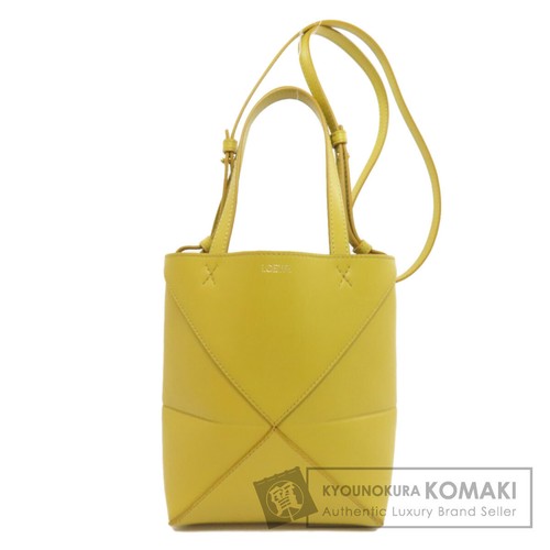 LOEWE Loewe Puzzle Fold 2WAY Handbag Calf Women s Used