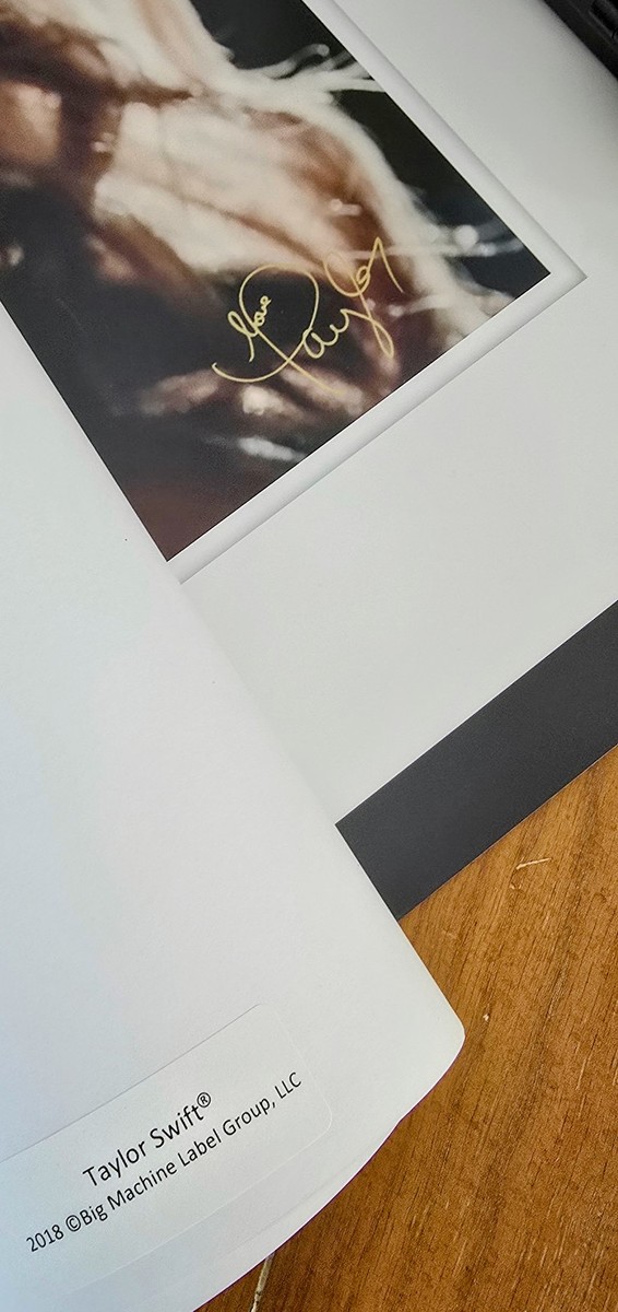 【限定2500枚】テイラースウィフト Delicate 公式リトグラフ ポスター Taylor Swift Online Store Merch Delicate Music Video Lithograph