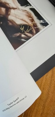 【希少2500枚限定】テイラースウィフト Delicate 公式リトグラフ Taylor Swift Online Store Merch Delicate Music Video Lithograph